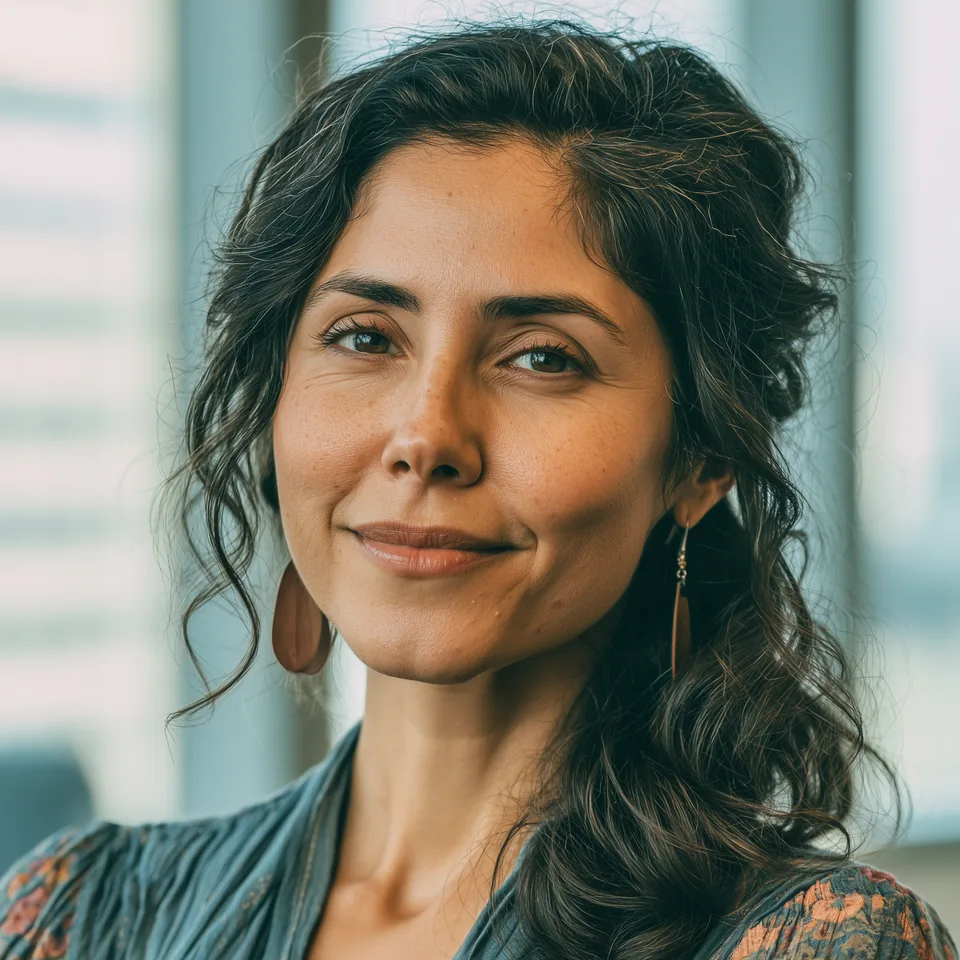 Portrait of a female field director.